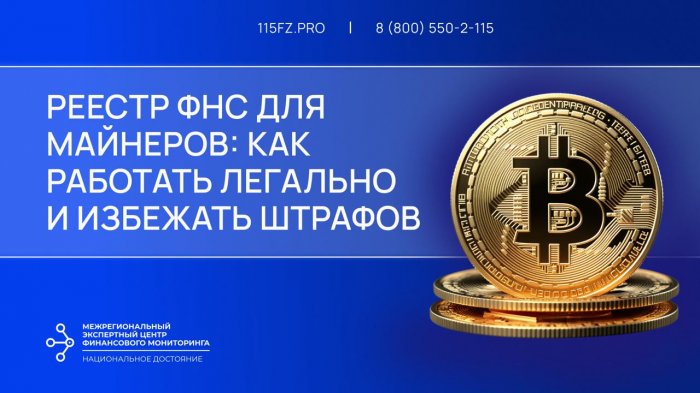 Реестр ФНС для майнеров: как работать легально и избежать штрафов Реестр ФНС для майнеров: как работать легально и избежать штрафов